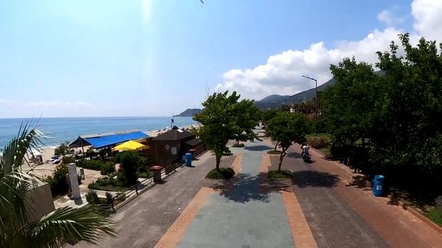 Пляж Клеопатры Бульвар Ататюрка -5 Alanya Kleopatra Beach Ataturk Boulevard सागरतट 海灘 ビーチ شاطئ GoPr