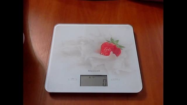 Обзор кухонных весов MAXWELL MW-1455 PK смотреть онлайн