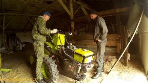 Дизельный мотоблок Кентавр генератор.