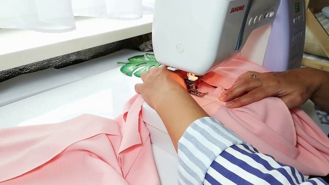 Как сшить ПЛАТЬЕ с воланом и рукавом полу реглан.? #платье  #платьесвоимируками  #полуреглан