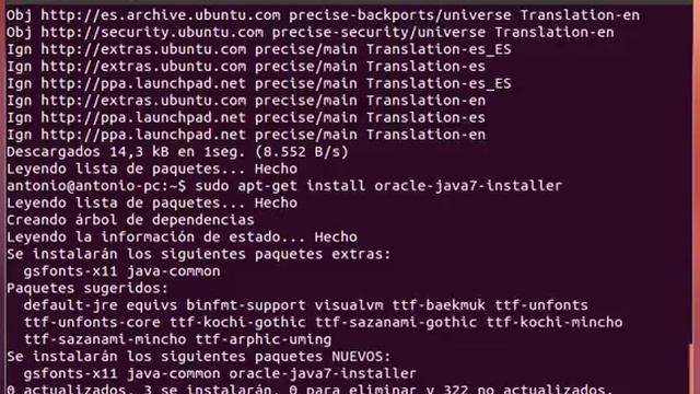 Install Java Runtime Environment on Ubuntu// Instalar Java Runtime Environment on Ubuntu смотреть онлайн