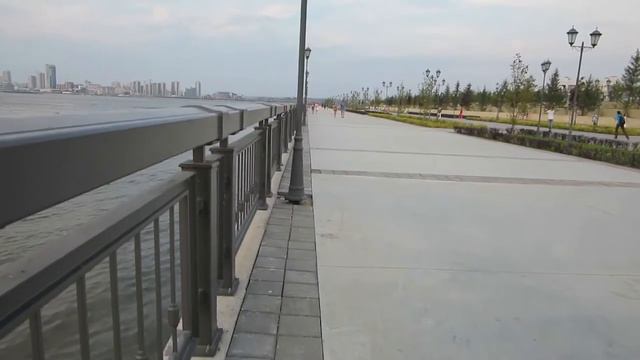 КАЗАНЬ - Набережная реки Казанки Август 2014