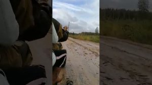 Мотоблок "Ока" 9 лс в деле на транспортных работах.