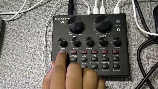 How to Use V8 Sound Card | V8 Sound Card Tips | Live Stream & Video Recording with Phone using V8 смотреть онлайн