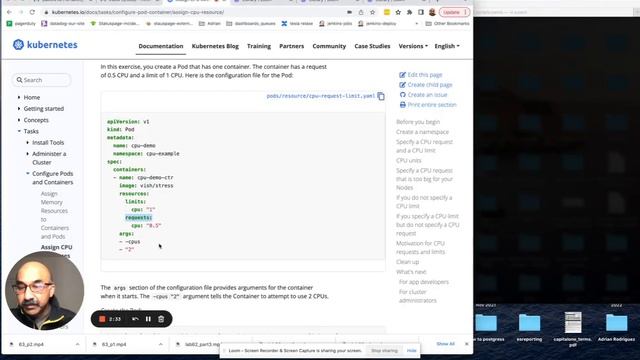 CKAD Lab 64 Part 7 of 8 (Kubernetes Certification) deployment mount configmap & emptyDir and MORE