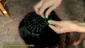 ??Прическа для девочки "Улитка"??. Коса из пяти прядей |  Как заплести ребенка в школу?