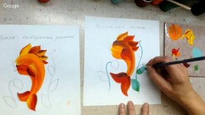 Рыбки в волховской и урало-сибирской росписи. Уроки  Зинаиды Голубевой.