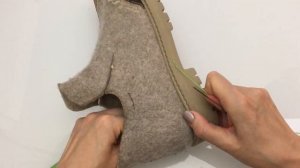 Шов крепления подошвы