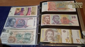 Моя коллекция Банкноты Альбом Старая Европа часть 1