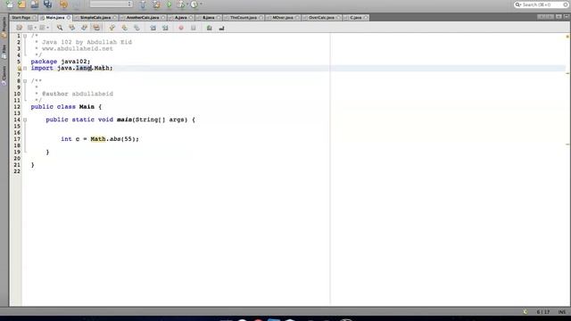 الدرس الواحد والخمسون : عمل import لـ Math смотреть онлайн