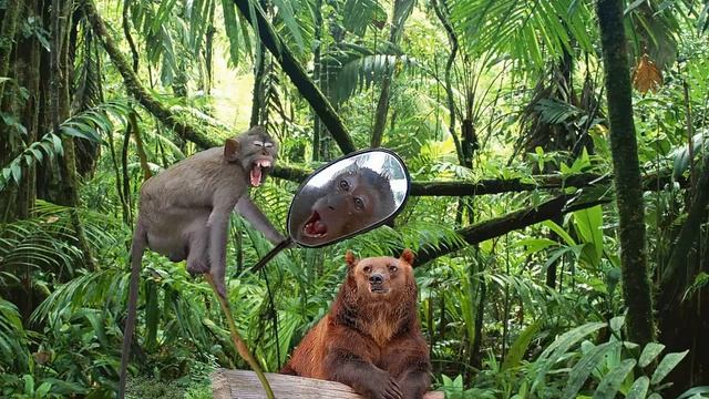 Басня Крылова Зеркало и обезьяна, Krylov's fable Mirror and a monkey смотреть онлайн