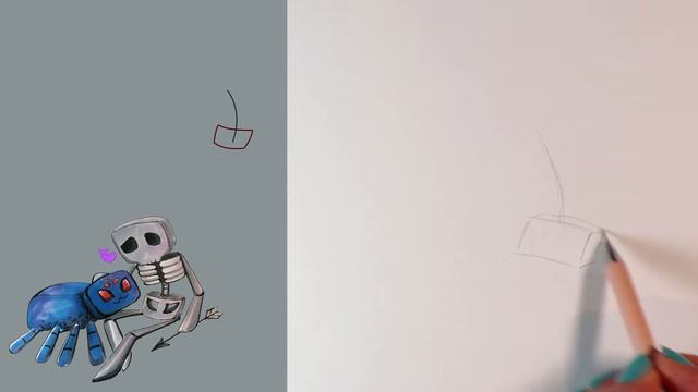 Axolotl Minecraft ang Cartoon Axolotl  | Everyone Can Draw Tutorial