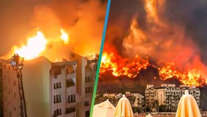 Целый мегаполис полыхает огнем, власти эвакуировали жителей. Пожары в Турции уничтожают жилые дома