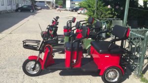 Пассажирские трициклы Rutrike. Обзор: Караван, Топик, Экипаж.