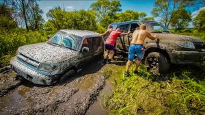 ЧТО МОЖЕТ Land Rover Discovery в OFFROAD Уаз Патриот и Митсубиси Паджеро страхуют