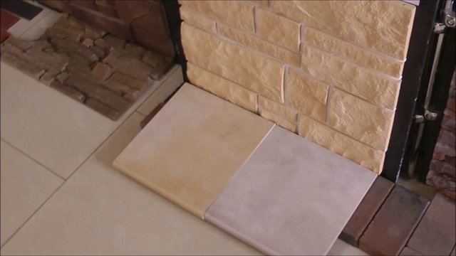 Декоративная плитка Юрский мрамор 2. Электрическое осещение. тм Artstone.