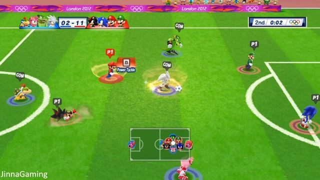 Mario & Sonic At The London 2012 Olympic Games Football #104 With Shadow, Sonic, Mario, Luigi смотреть онлайн