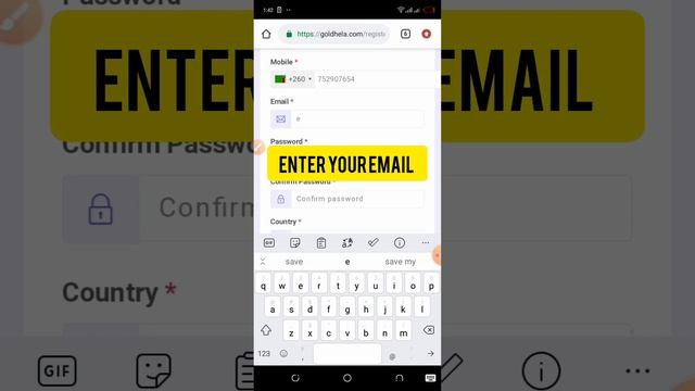 HOW TO REGISTER ON GOLDHELA смотреть онлайн
