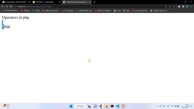 PHP- operators and if statement | Learn Coding