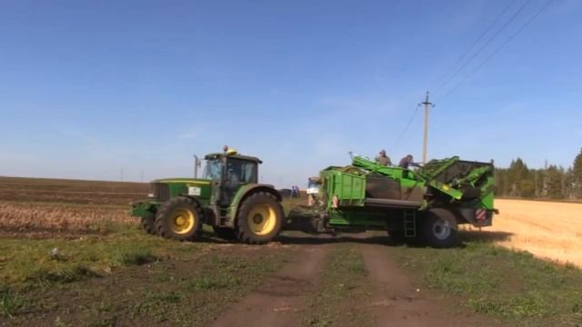 Такую ТЕХНИКУ вы точно НЕ ВИДЕЛИ! На уборке картофеля AVR 6200, AVR 5200.mp4