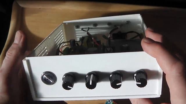 Самодельная мини аудиосистема из отдельных компонентов. Часть №1 - Усилитель 2х50 Вт смотреть онлайн