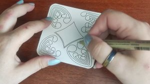 Зентангл Тангл Mooka