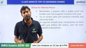 5 Tips to Maximize Marks in ISRO EC 2020 Exam | Do's & Don'ts for ISRO SC 2019-20 | Gradeup