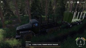 FS 19  - Приехал на НОВОЕ место.   Ставлю дом.   Продаю лес -  KALADOR  фермер лесоруб # 1