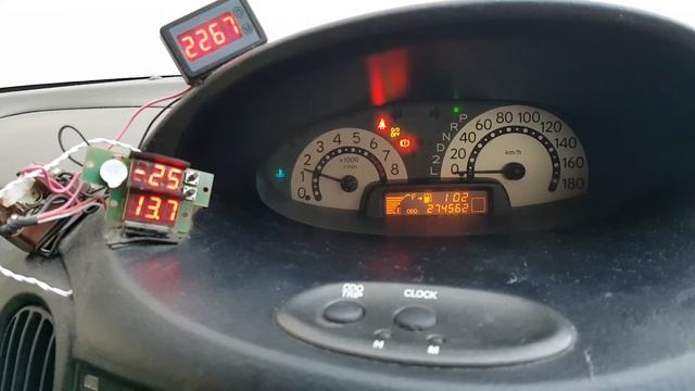 Запуск toyota funcargo 1nz-fe в мороз смотреть онлайн