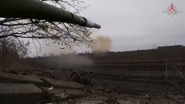 Боевая работа танковых экипажей ЮВО в зоне спецоперации