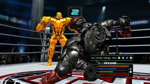 REAL STEEL THE VIDEO GAME - ATOM vs ZEUS & METRO, MIDAS смотреть онлайн
