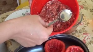 Фаршированные помидоры по-гречески