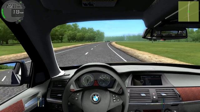 City Car Driving 1.4.1 BMW X5 E70 [G27] смотреть онлайн