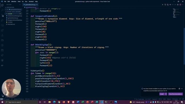 Generative Drawing with Python Turtle Graphics [PyOhio 2021] смотреть онлайн