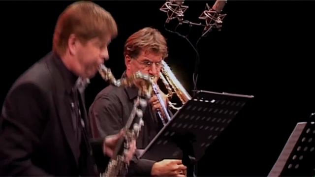 Ben van Dijk - bass trombone Duet bass clarinet & bass trombone смотреть онлайн