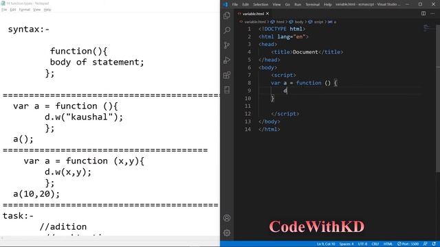 Anonymous Function in JavaScript