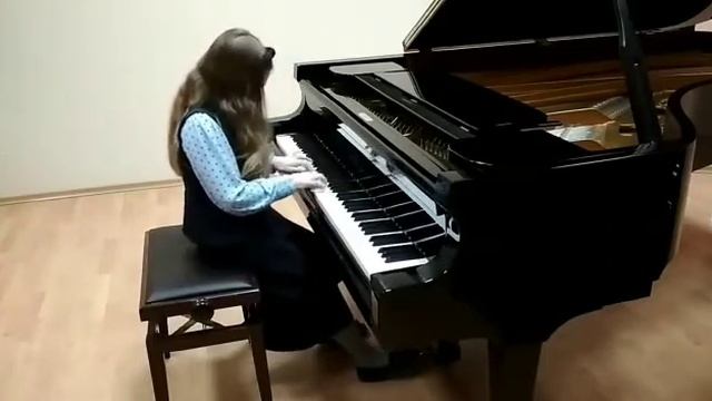 Мария Мишарина, 10 л. Л.Бетховен «Багатель» соч 119№2, Н. Раков «Полька» до мажор. смотреть онлайн