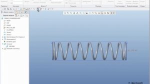 Creo Parametric. Адаптивная пружина сжатия (Часть 2). Flexible Compression Spring