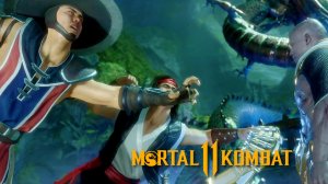 "Я - ГЕРАС" Лю Кенг и Кунг Лао против Гераса и своих призраков-двойников - Mortal Kombat 11