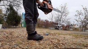 Бензопила Carver RSG 246. Видео для Авито.