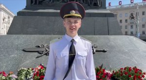 С днем Независимости! Курсанты Академии МВД следственно-экспертного факультета.