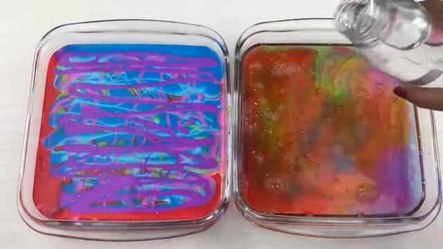 Оригинальная слизь против прозрачной слизи! Делая слизь с забавными кондитерские мешки смотреть онлайн