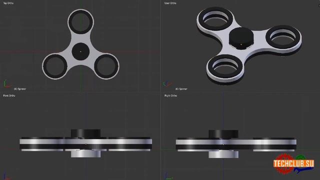 Спиннеры на 3D принтере смотреть онлайн