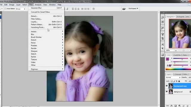 Cartoon Effect in Photoshop cs3.flv смотреть онлайн