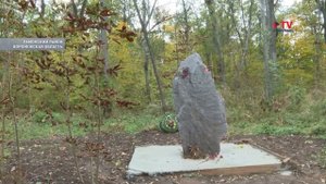 У санатория им. Дзержинского в Воронеже установили обелиск в память о погибших солдатах ВОВ