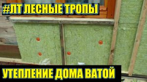 Как утеплить дом из бруса снаружи (не сложно и не дорого)