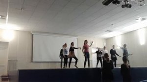 Танец красками разными детская школа искутв