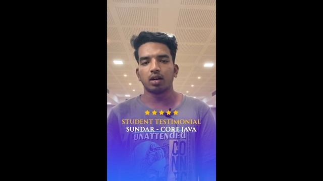 Student Testimonial | Sundar - Core Java | SLA Institute | Softlogic Systems