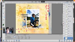 Digital Scrapbooking Tutorial Photoshop Elements