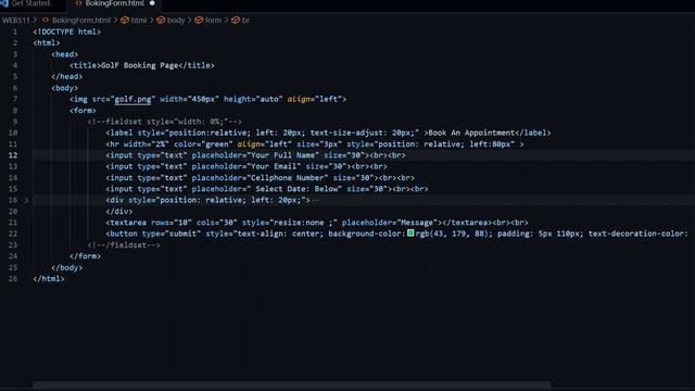 HTML | Design Simple Form смотреть онлайн